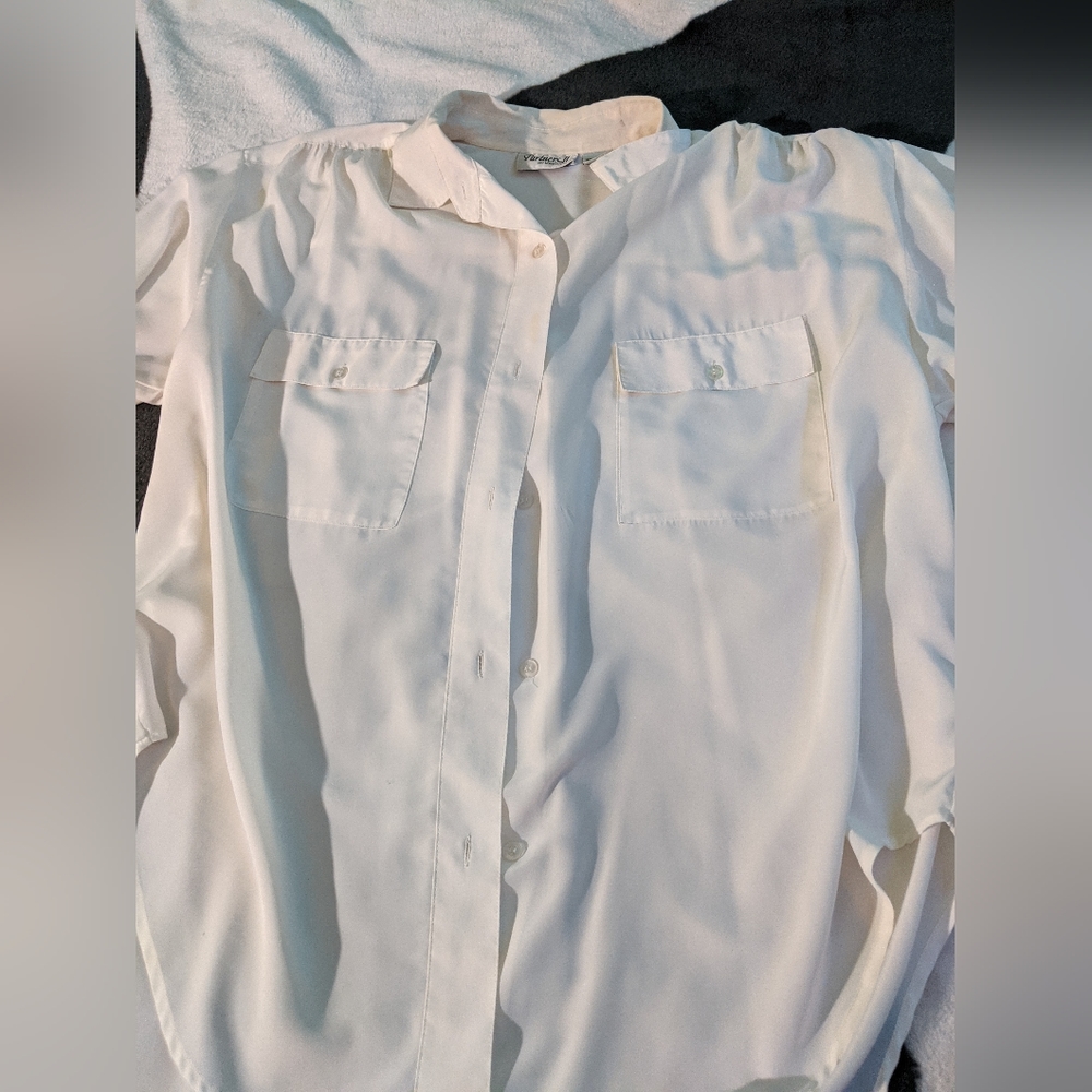 Off white button down - Picture 5 of 6